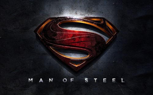 Man of Steel - title banner
