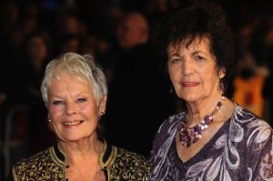 Judi Dench (left) with the real Philomena Lee (right) at the premier.