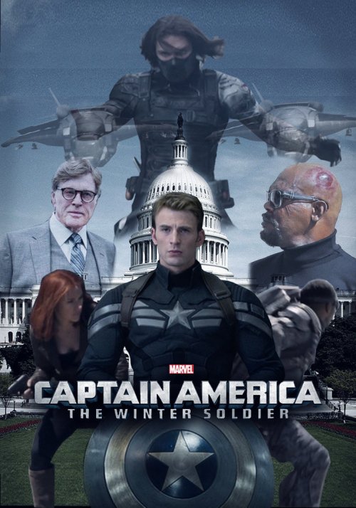 Captain America 2 - title banner