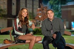 Schmidt meets the nice Maya (Amber Stevens) who does little in the film other than smile and look pretty.