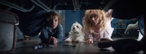 Amelia (Essie Davis) with her son, Samuel (Noah Wiseman), looking under the bed to make sure that no monsters are there.