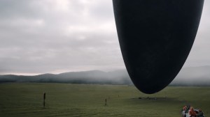 One of the twelve UFOs. This one has stopped in rural Montana, with beautiful fields and mountains for scenery.