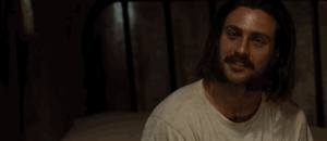 Ray (Aaron Taylor-Johnson) looking like he is about to break into sadistic laughter.
